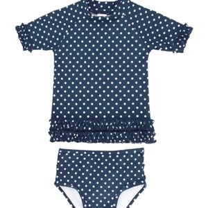 Ruffle Butts Two Piece Rashguard